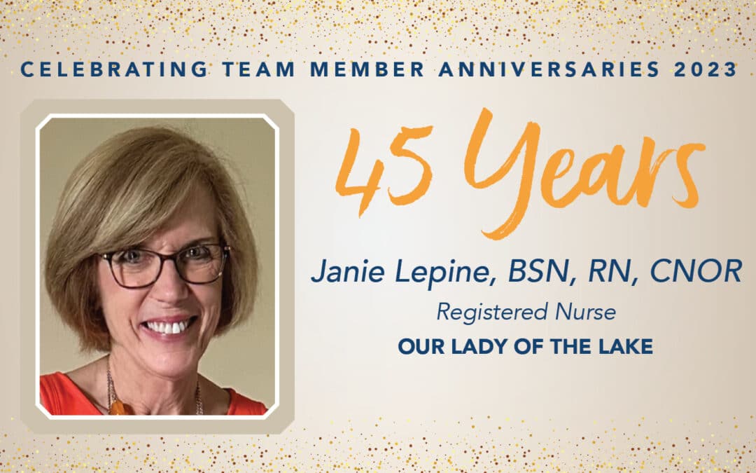 Janie Lepine, BSN, RN, CNOR