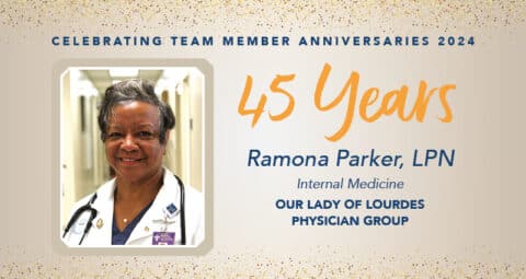 Ramona Parker, LPN - Franciscan Missionaries of Our Lady Health System