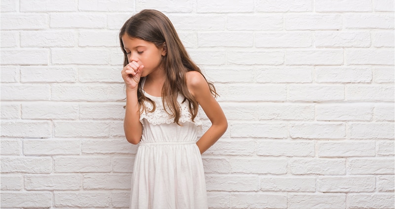 child coughing