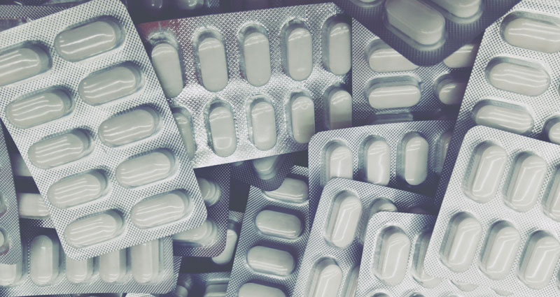 stockpile of generic pills