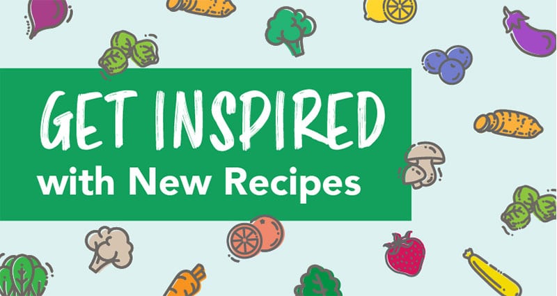 new recipes banner art