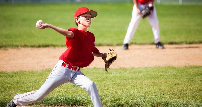 little league pitcher