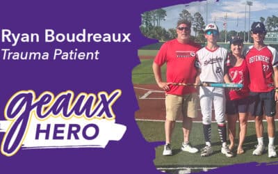 Geaux Hero: After a Work-Related Accident and 37 Surgeries, Ryan Boudreaux is on the Road to Recovery Thanks to Our Lady of the Lake