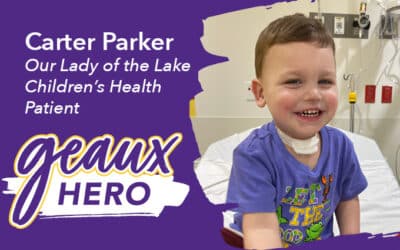 Geaux Hero: Our Lady of the Lake Children’s Hospital Helps Two-Year-Old Breathe Easy with Reconstructed Airway