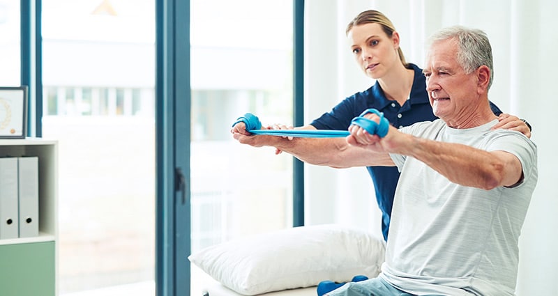 physical therapy - patient and provider
