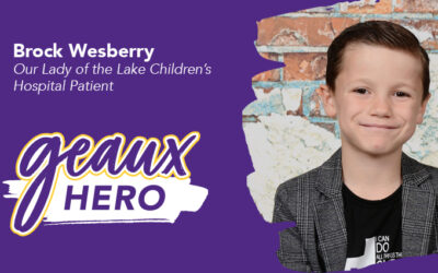 Geaux Hero: Brock’s Strength Through Kidney Disorder