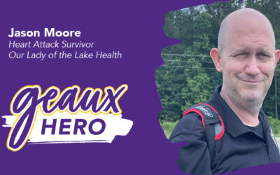 Geaux Hero: Jason Survives Heart Attack on ‘a Pulse and a Prayer’ 