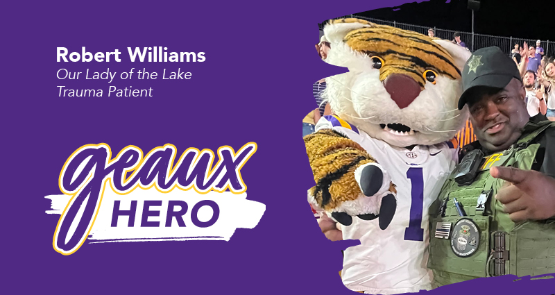 Geaux Hero: Robert’s Second Chance