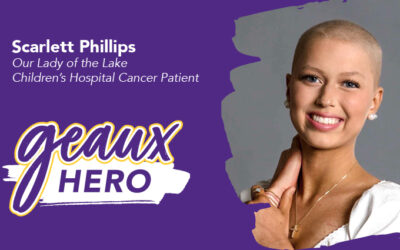 Geaux Hero: Team Scarlett Cheers Through It All
