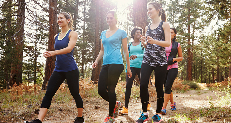 Group of Women Hiking